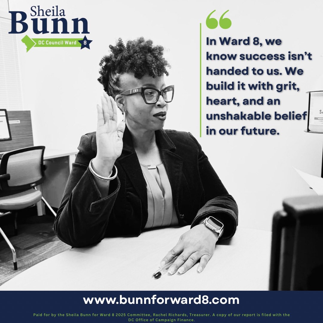 VOTE <a href="/SBunnWard8/">Sheila Bunn</a> in the Ward 8 Council Special Election!