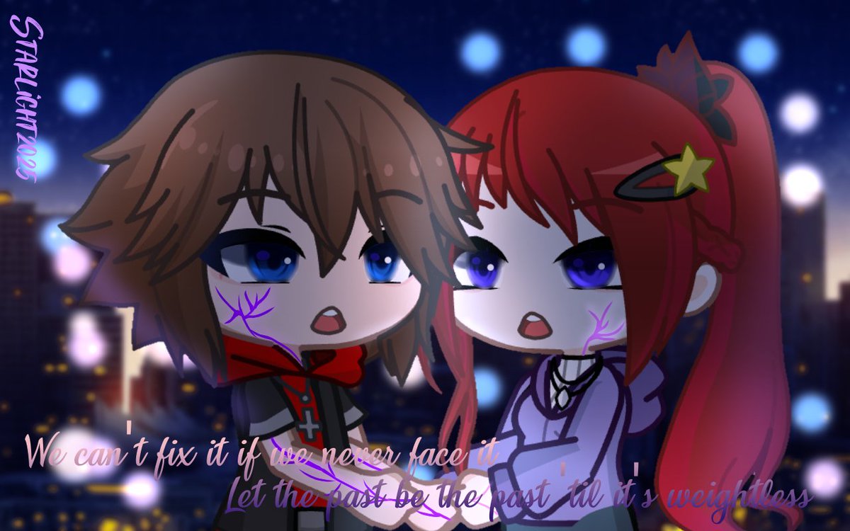 Miff6367's tweet image. Happy(belated) #sokaiweek2025 🎊 For this year&apos;s event, I want to make a piece based on Kpop Demon Hunters because I love that movie to pieces! This artwork is taken from a scene when Rumi and Jinu sing Free, and it suits the art perfectly! Happy Sokai Week 💙❤️