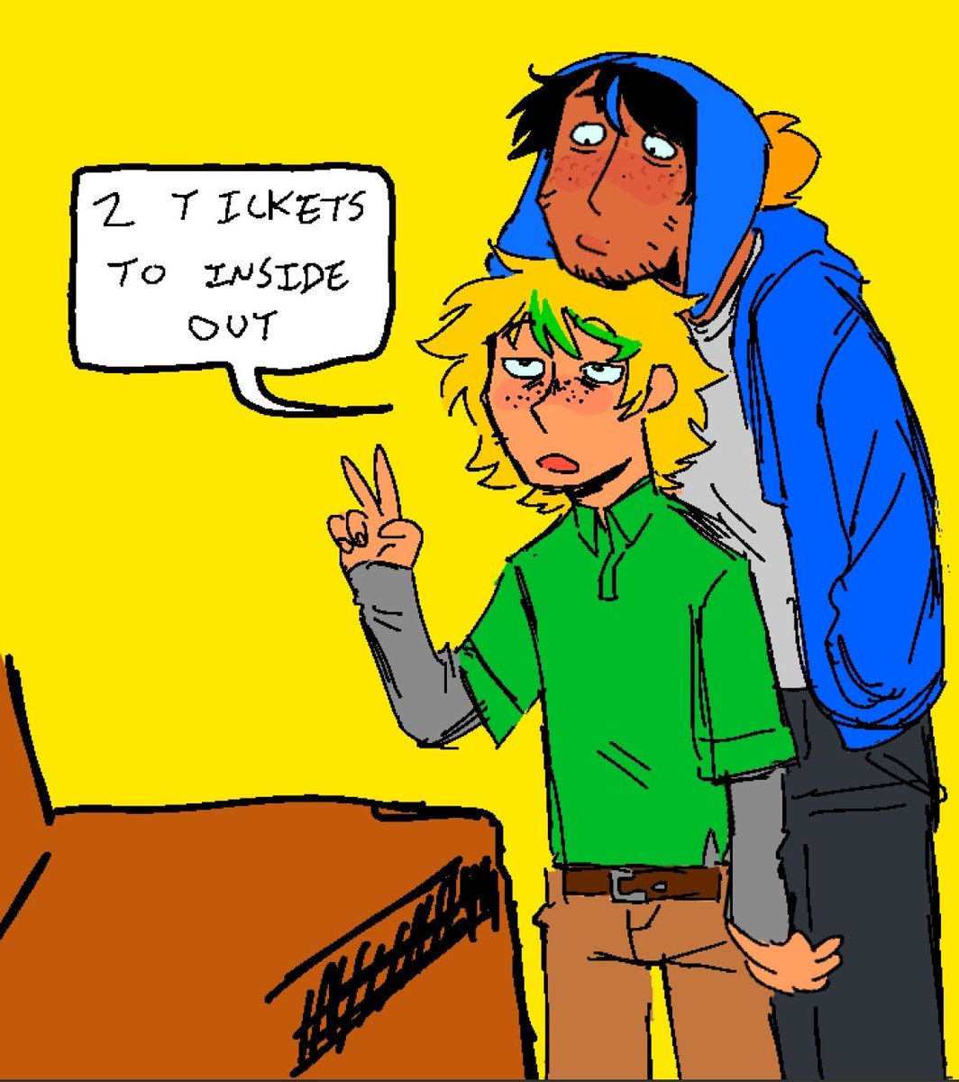 #creeksp
Pov its 2015 and youre Tweek and Craig