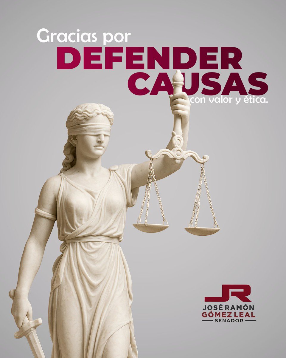 Hoy reconocemos la labor de quienes hacen del derecho una herramienta de justicia, orden y democracia. 
¡Felicidades abogadas y abogados! 
#DíaDelAbogadoYAbogada #JrEsMorena #Abogados