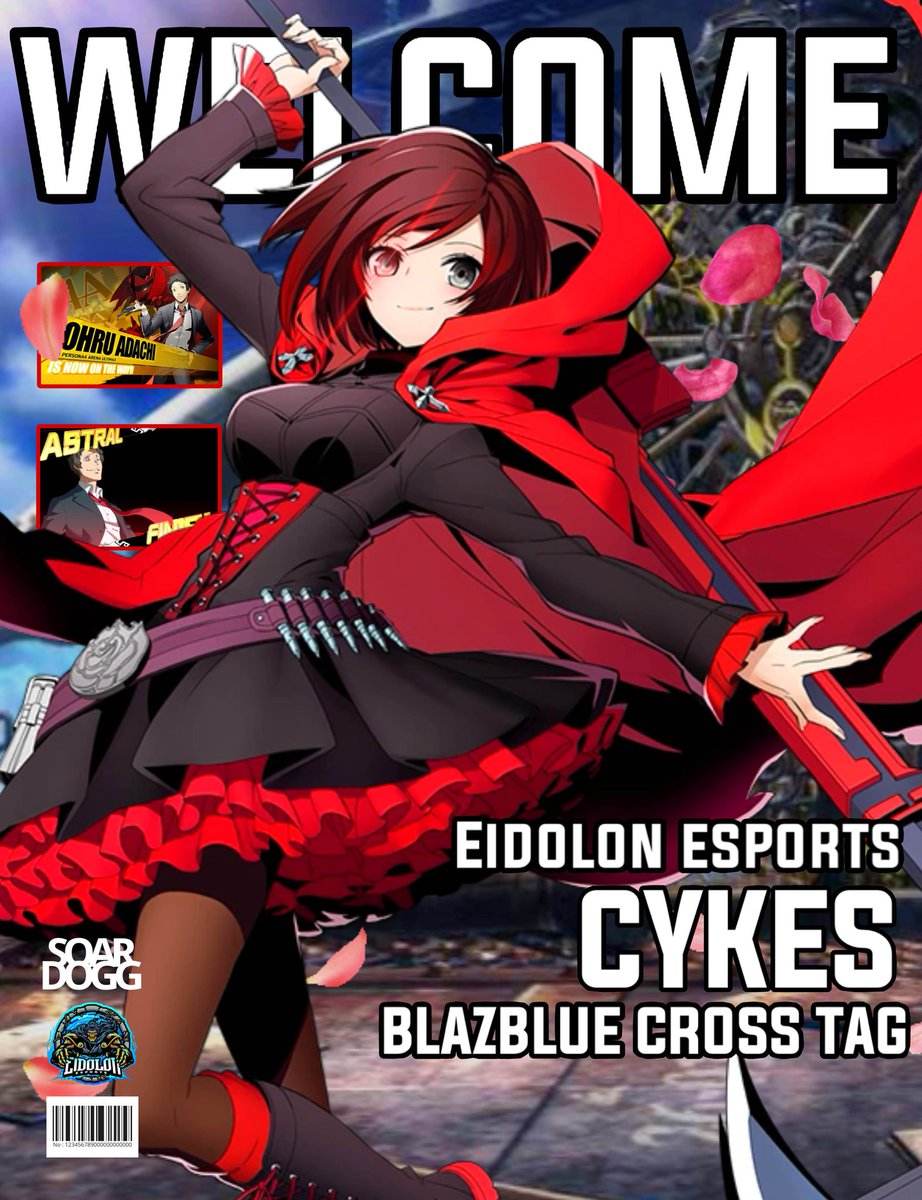 "The hunt is on! Red Reaper!"

All the way from Mexico 🇲🇽, We're excited to welcome <a href="/Cykes_02/">EDLN | Cykes</a> to the <a href="/EidolEsports/">Eidolon Esports</a> family! #EidolUS

Let's see what they got cooking up for #BBTAG. We know its gonna be good! 

🎨: <a href="/CrossingUnion/">EDLN | Union X</a>