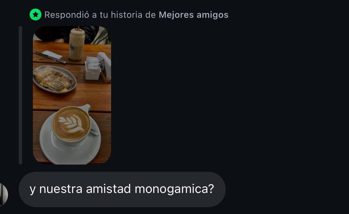 y nuestra amistad