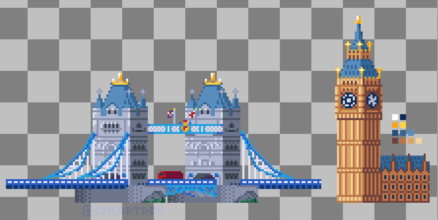 chlortdev's tweet image. javascript has been making me go crazy so i thought id just doodle stuff instead to stop stressing c: #pixelart