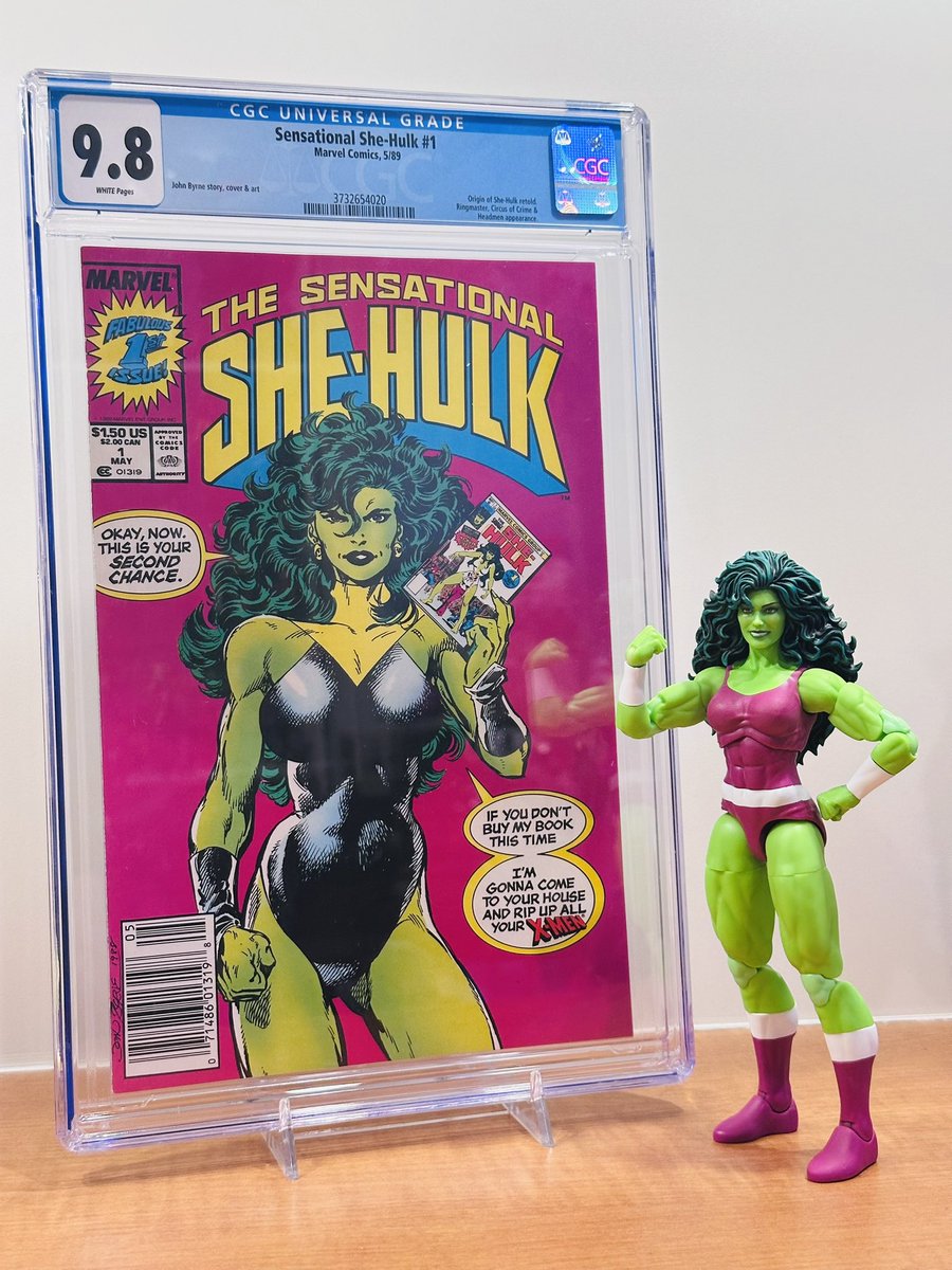 New acquisition:

Slabbed, 9.8 Shulkie. 🙌