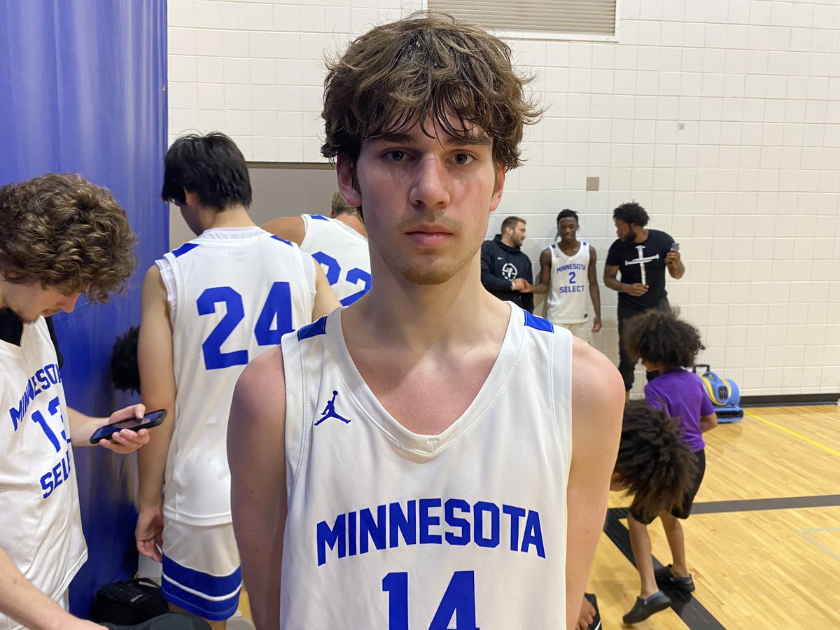 Ryan James (@ryanjamesmn) on Twitter photo MN Select. 82
ND Phenom. 78
MS. Dane Danielson 14pt/10rb (6-10fg), Deron Russell 18pts (5-10fg, 7-8ft), Joel Saah 10pts/4rb/5ast (5-5fg), Carson McMichael 15pts (5 3s)
ND. Carter Evanson 23pt/5rb/4ast (7-12fg), Brayden Schirado 19pt/5ast (5 3s), Sage Hanson 12pt/7rb
<a href="/PHCircuit/">Prep Hoops Circuit 🏀</a> MN Select. 82
ND Phenom. 78
MS. Dane Danielson 14pt/10rb (6-10fg), Deron Russell 18pts (5-10fg, 7-8ft), Joel Saah 10pts/4rb/5ast (5-5fg), Carson McMichael 15pts (5 3s)
ND. Carter Evanson 23pt/5rb/4ast (7-12fg), Brayden Schirado 19pt/5ast (5 3s), Sage Hanson 12pt/7rb
<a href="/PHCircuit/">Prep Hoops Circuit 🏀</a>