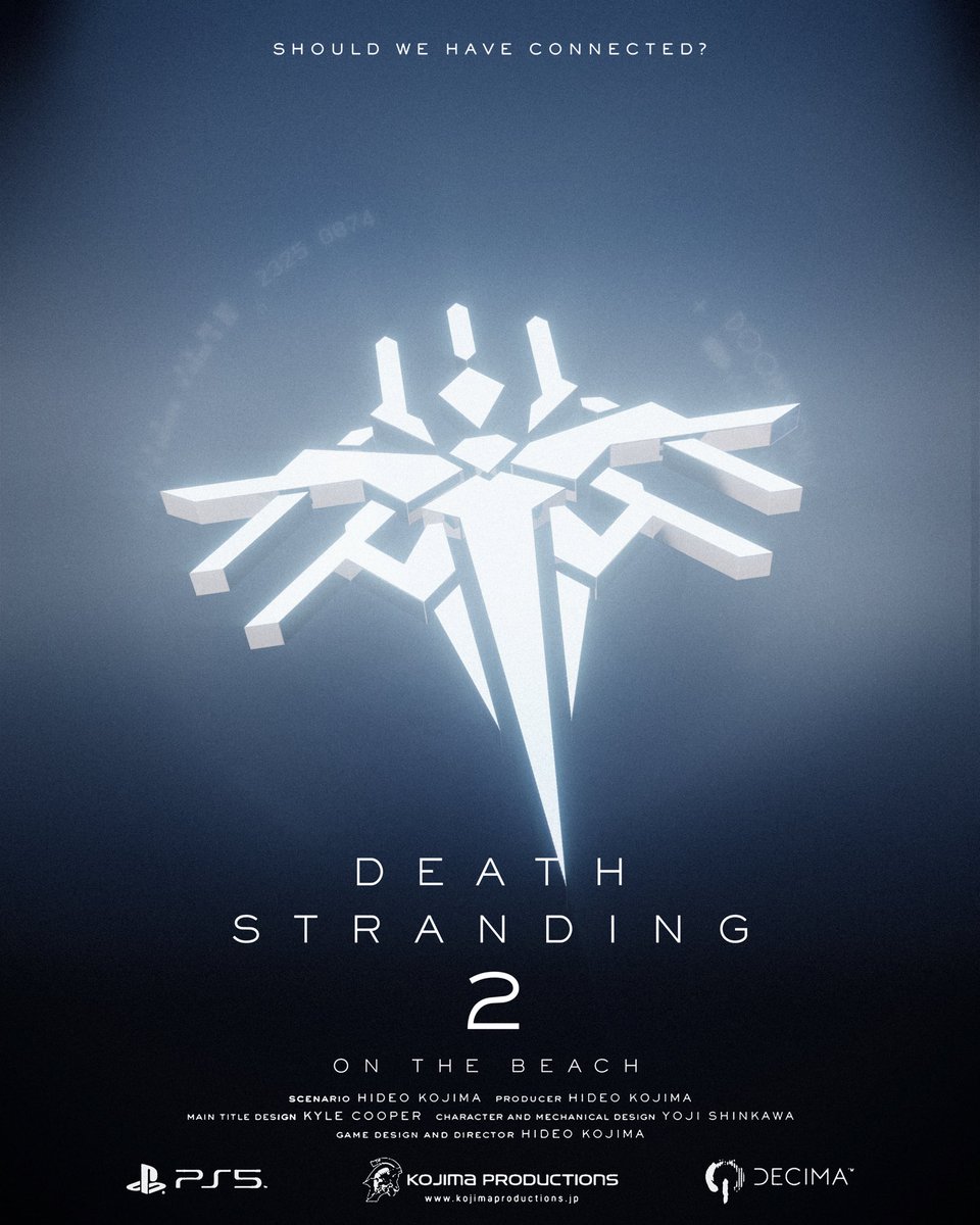 chase (@iamchaserrr) on Twitter photo been playing a ton of death stranding 2 so decided to whip up some posters with a ghost mech symbol I recreated
<a href="/HIDEO_KOJIMA_EN/">HIDEO_KOJIMA</a> <a href="/KojiPro2015_EN/">KOJIMA PRODUCTIONS (Eng)</a> <a href="/Kojima_Hideo/">小島秀夫</a> been playing a ton of death stranding 2 so decided to whip up some posters with a ghost mech symbol I recreated
<a href="/HIDEO_KOJIMA_EN/">HIDEO_KOJIMA</a> <a href="/KojiPro2015_EN/">KOJIMA PRODUCTIONS (Eng)</a> <a href="/Kojima_Hideo/">小島秀夫</a>