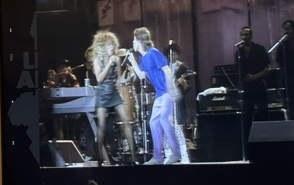 Tina Turner looking sassy and sounding superb 👌💕#LiveAid  #LiveAid40