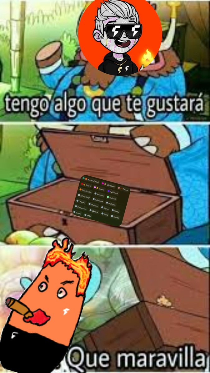 NadieOnChain's tweet image. 🌙 A medianoche, con fuego en el alma:
Un meme. Una caja. 📦
Dentro, los roles que tantos desean. 🎭
El creador los entrega. 🧠
Fogo los contempla… 🔥
Qué maravilla. ✨
@FogoChain @FogoChainES
@thebookofjoey