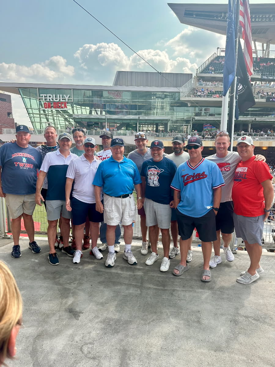Mike Bialka (@bertsballpark) on Twitter photo Members of 1995 state championship <a href="/BrainerdWarrior/">Brainerd Warrior Baseball</a> baseball team, along with coaches Martin, Peterson & Scearcy, got together at <a href="/Twins/">Minnesota Twins</a> game today Members of 1995 state championship <a href="/BrainerdWarrior/">Brainerd Warrior Baseball</a> baseball team, along with coaches Martin, Peterson & Scearcy, got together at <a href="/Twins/">Minnesota Twins</a> game today