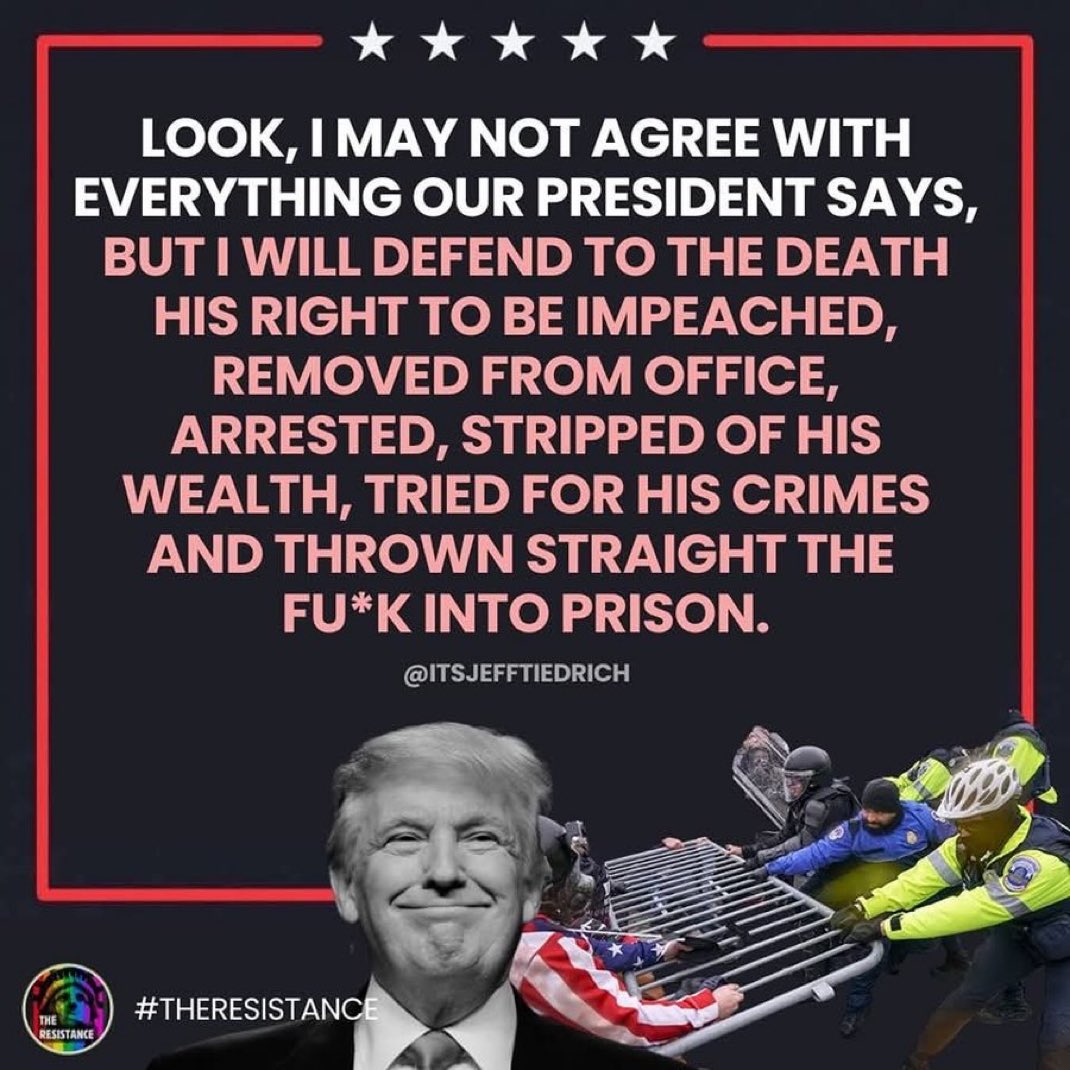 On a 1-10 scale, how happy would you be to see him behind bars? ⤵️