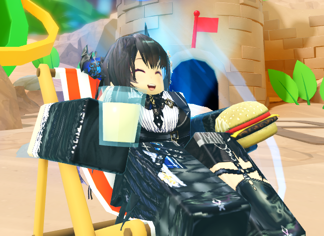 iiVortex2ii's tweet photo. TODAY IS THE DAY WE'RE STUFFING OURSELVES WITH BORGARS! ππ»πΌπ
#RissaLIVE #RavenCrafts #holoblox #NerissaRavencroft https://t.co/1DiUjskOuQ
