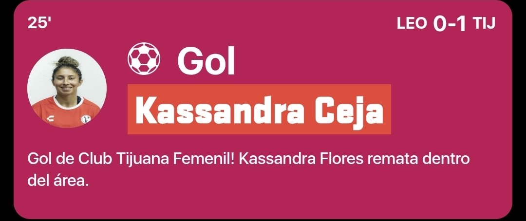 lilyns73's tweet photo. Debut goleador ⚽️
La delantera procedente de la Big West, suma a sus estadísticas su primer gol como #Perrisima en #LigaMxFemenil #AP25
Y con la minima para #XolosFemenil finalizan los primeros 45' de juego en el 🏟 Nou Camp https://t.co/CEI7JLT8Io
