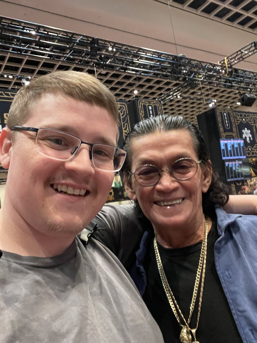 Got to meet the legend today <a href="/TheScottyNguyen/">Scotty Nguyen</a>