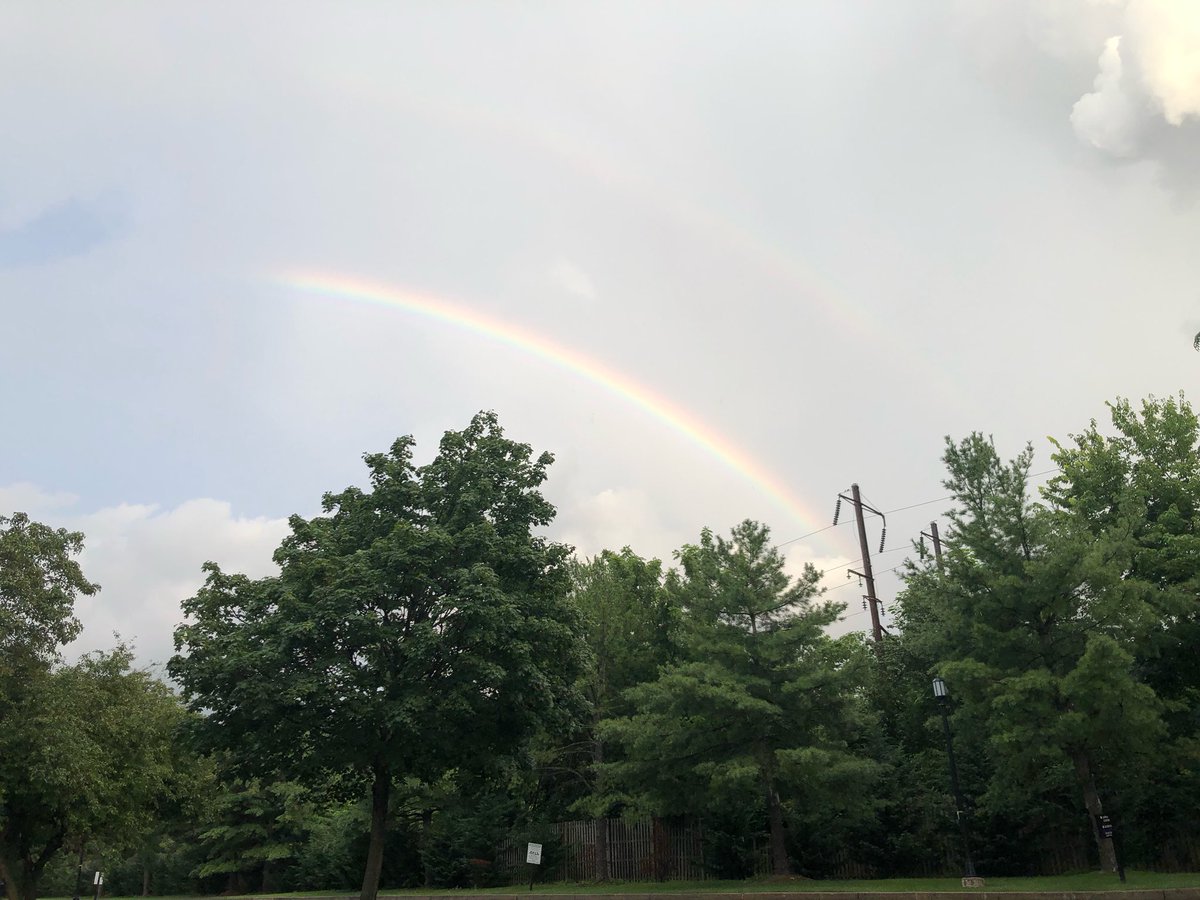 tantocoed's tweet image. Double rainbow tonight in King of Prussia. I was in the right place at the right time.
