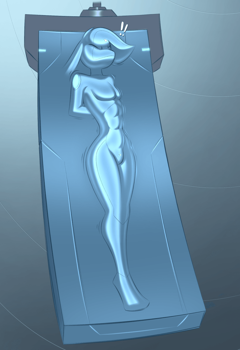 Commission for Nick! A slab piece that was sitting on the backlog.