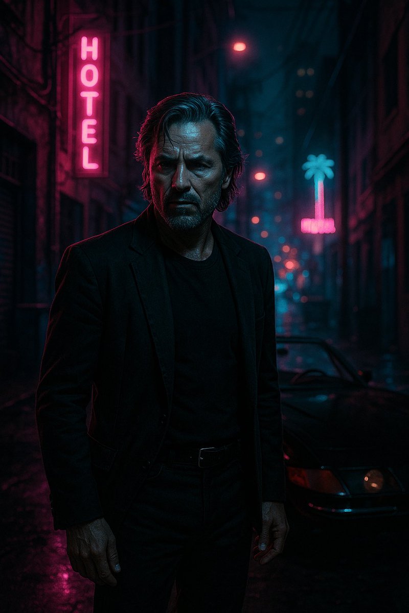 SonnyCrockett92's tweet image. Out here in the dark underworld, Miami nights burn with neon secrets. Crimes ain’t always pretty; grime and grit under the glitz. Chasing shadows, solving cases where the truth hides in the haze. Stay sharp, pal.