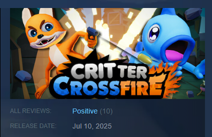 Critter Crossfire - Available Now on Steam! tweet media