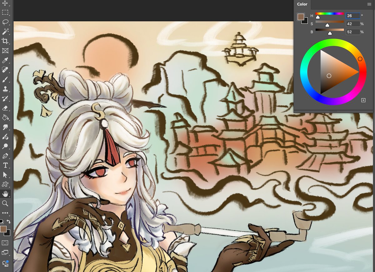 calicoish_art's tweet image. wippppp
#wip #fanart #GenshinImpact #原神 #ningguang #digitalart