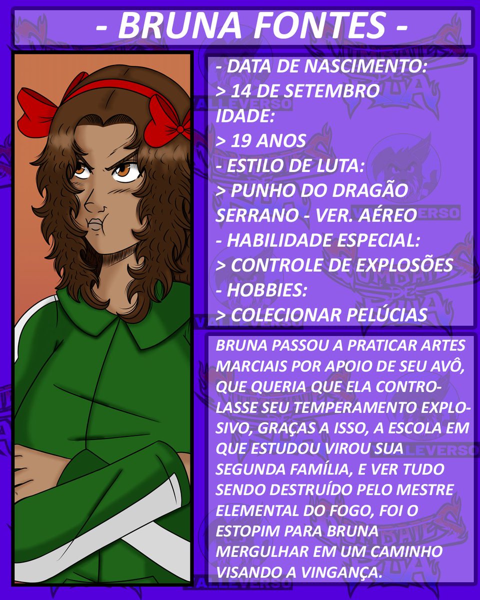 jadirvallejv's tweet photo. Ficha da Bruna Fontes, do Combates de Rua.
#jogodeluta #fightinggames #jogoindie #indiegamesdeveloper #indiegames #fgc #gamesindie #animestyle #combatesderua #valleverso https://t.co/6zRp58q8GW