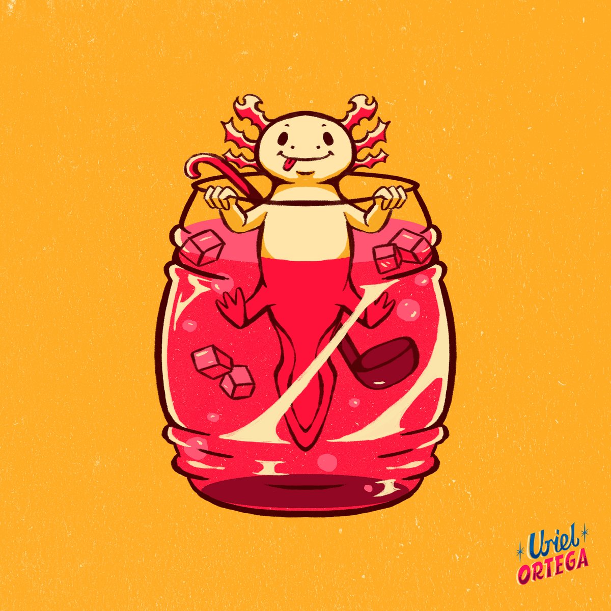 Ajolote de agua fresca 🌹