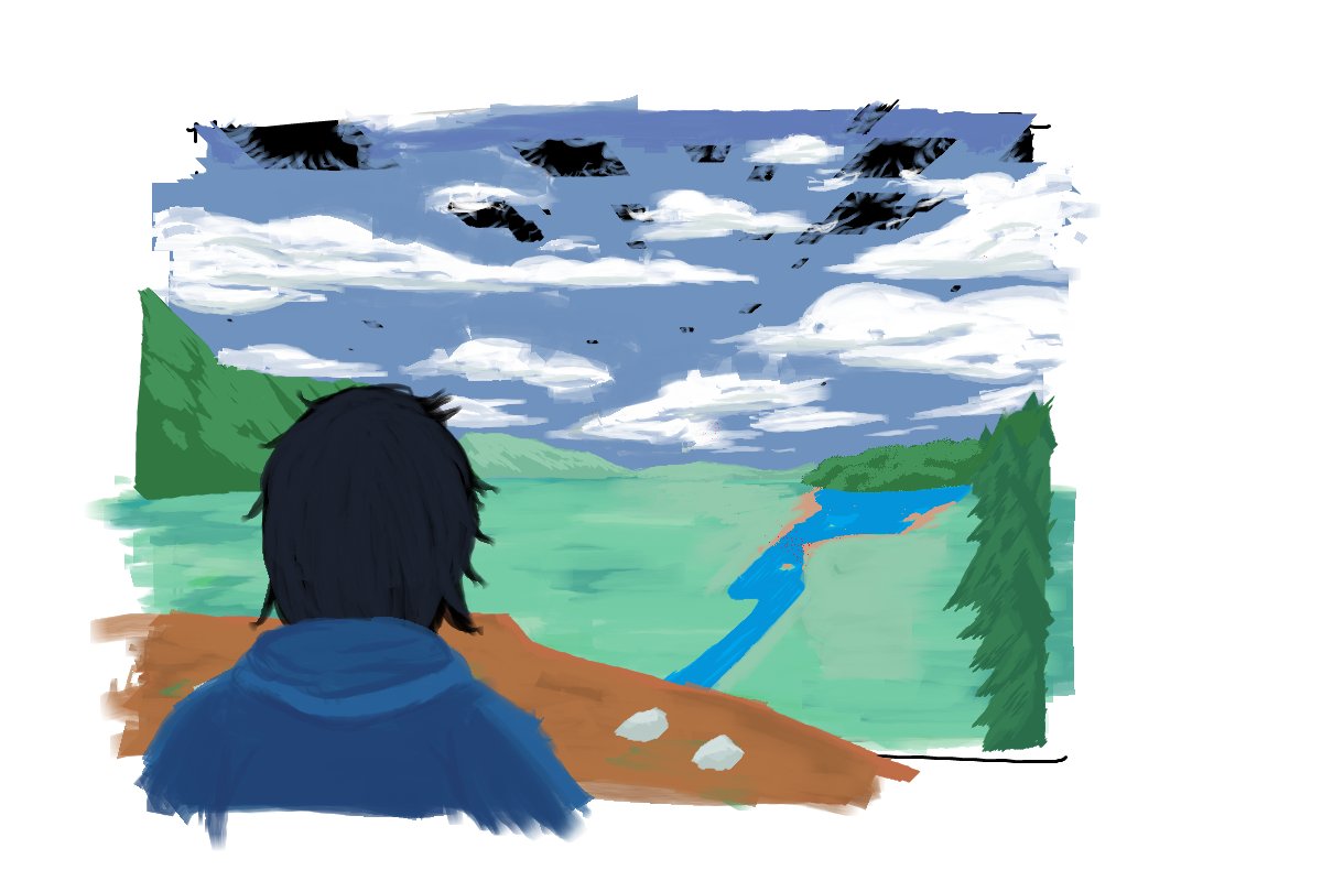 BlueCounterPain's tweet photo. Doing stuff in paint. https://t.co/10XJkotpox