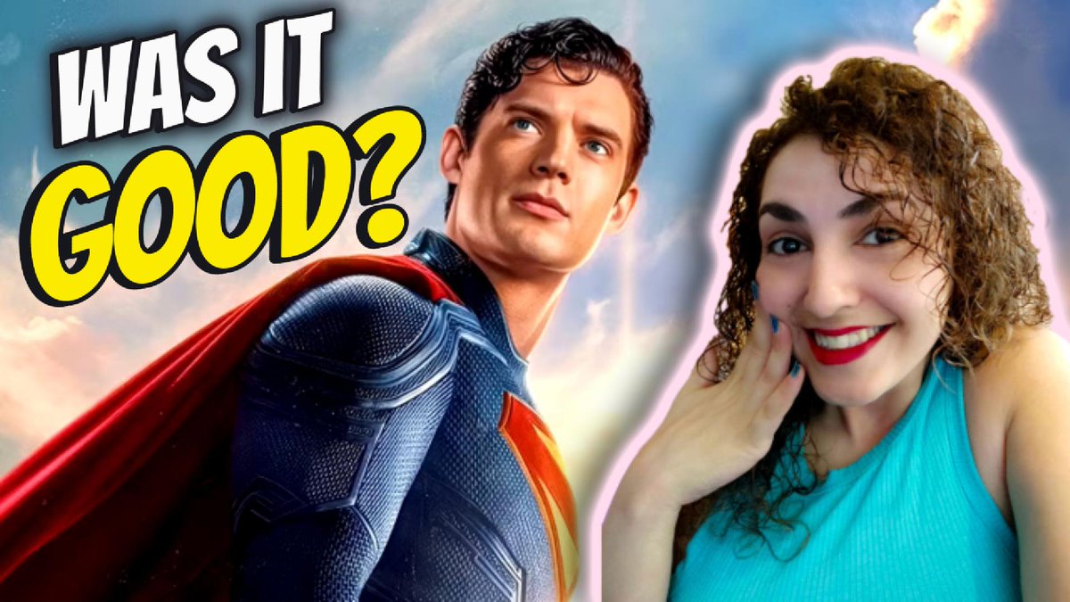 Nina7Infinity's tweet image. 🚨 I watched James Gunn’s Superman and I’ve got thoughts 👀💥
Was it good? Is the DCU off to a strong start? Here’s my honest (and slightly spicy) review 🦸♂️
🎥 WATCH: Link Below!👇🏾
#Superman #JamesGunn #DCU #MovieReview #NicholasHoult #DavidCorenswet