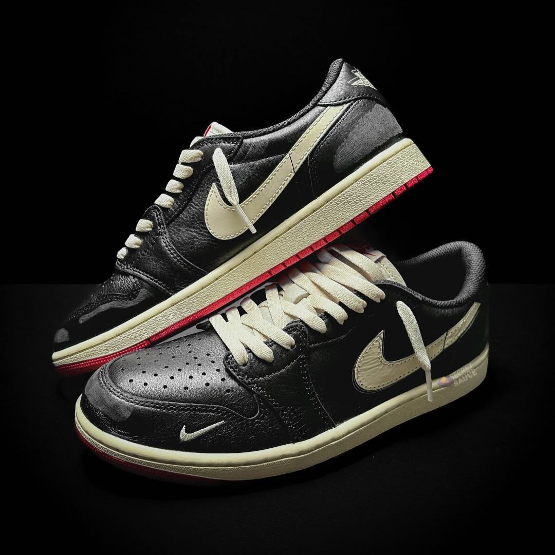 FRESH LOOK: Nigel Sylvester x Air Jordan 1 Retro Low OG "Better with Time" 🚲
 
🗓️ August 2nd, 2025
📝 IB8958-001 (MENS)
💰 $165 USD
📸 IG: secretsaucegrp
💵COP OR 🚮DROP?