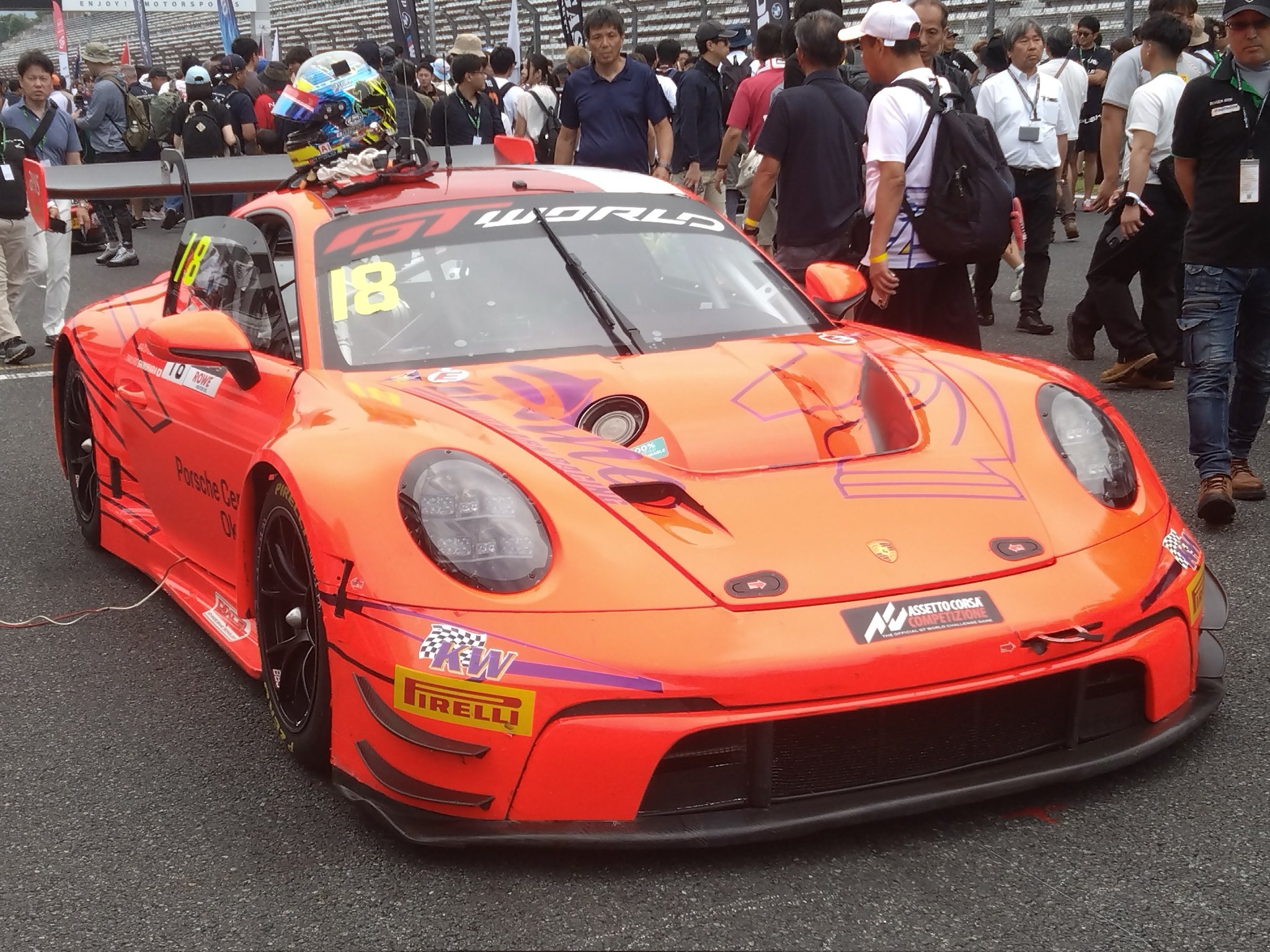 PORSCHE チームJKT 911GT3R 非売品　ポルシェ すぱいかあ on X: 