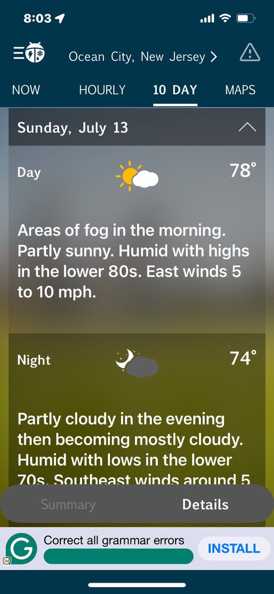#OCSC Looking beautiful on the ocean tomorrow. We will just be watching for localized fog.