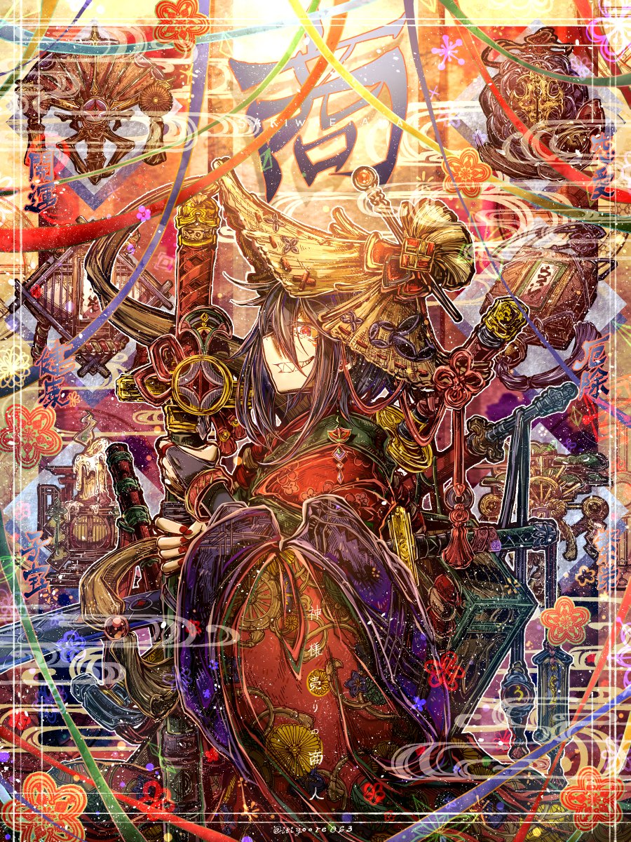 itigoore063's tweet image. メイキングもどきです
とても長い作業だった気がします
#イラスト