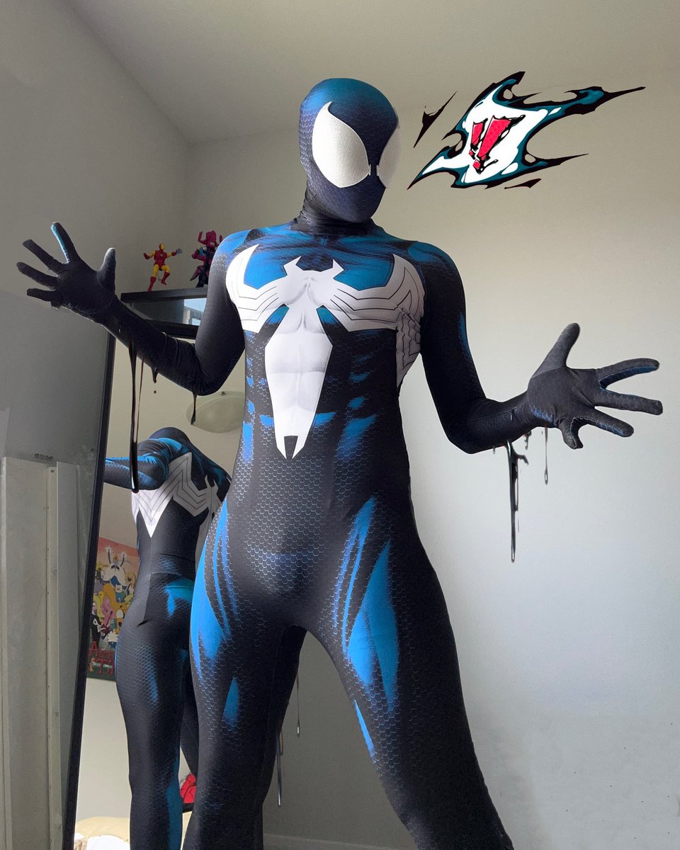 amid the chaos, there comes a costume!