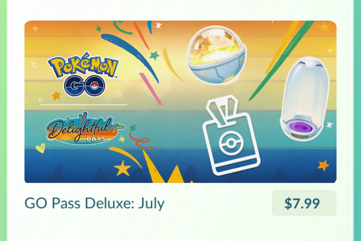 comfypokecoins's tweet photo. 📢 THIRD GIVEAWAY

we just gave away 3x July GO Pass deluxe.. time to giveaway 3 more!

to enter:
1. follow @comfypokecoins 
2. ❤️ &amp; 🔁
3. tag a friend below!

ends: July 19th @ 10pm EST

#PokemonGOApp #PokemonGO #Giveaways https://t.co/3kOFetSyqu
