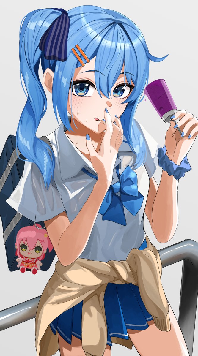 KRMRSN_'s tweet image. 「暑いね。」
#ほしまちぎゃらりー