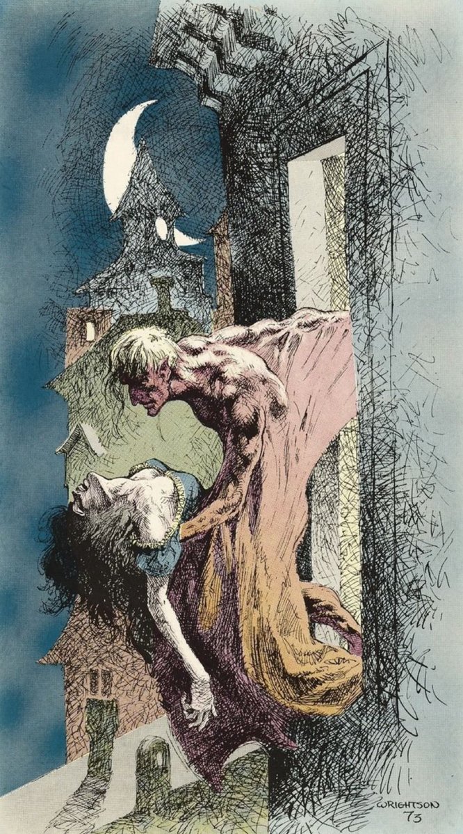 Have a good night!

Art by Bernie Wrightson.