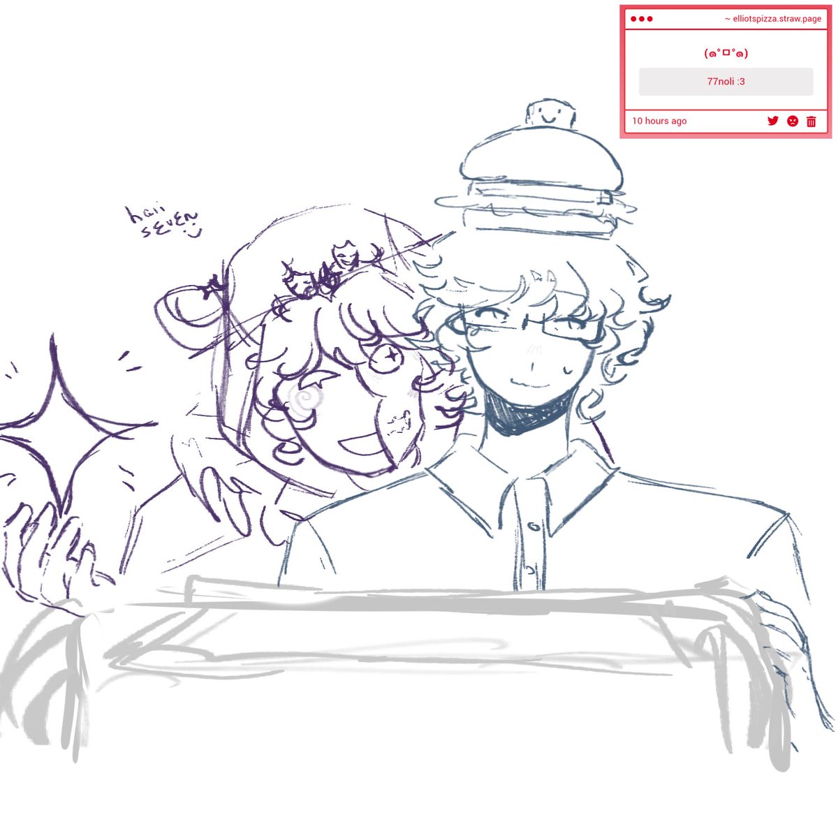 alienlliot's tweet image. i still dont have a proper design for noli so ignore how messy it looks 😭
#forsaken #77noli #007n7 #noli