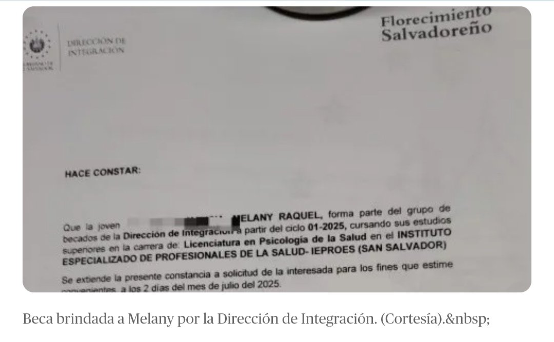 aplanadora_roja's tweet photo. La #DictaduraFascista actúa tan a lo P3nd3j0, que Capturan una #EstudianteProdigio con 2 Becas, Récord Académico y de Conducta Impecable e Impresionante, Becada de un Instituto Especializado...
¿Solo porque hace años estudió en el #INFRAMEN? https://t.co/lwp69neZbz