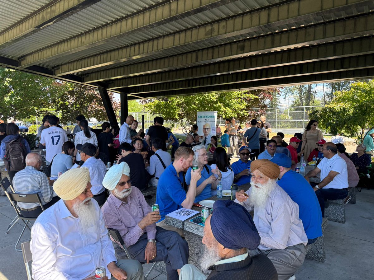 SteveKooner's tweet image. Wow — over 200 people!
Thank you to our incredible team, volunteers, and constituents who joined us for a constituency barbecue in the Queensborough area of our constituency.
I’m truly humbled by all of the support — it only makes me want to work even harder for you.