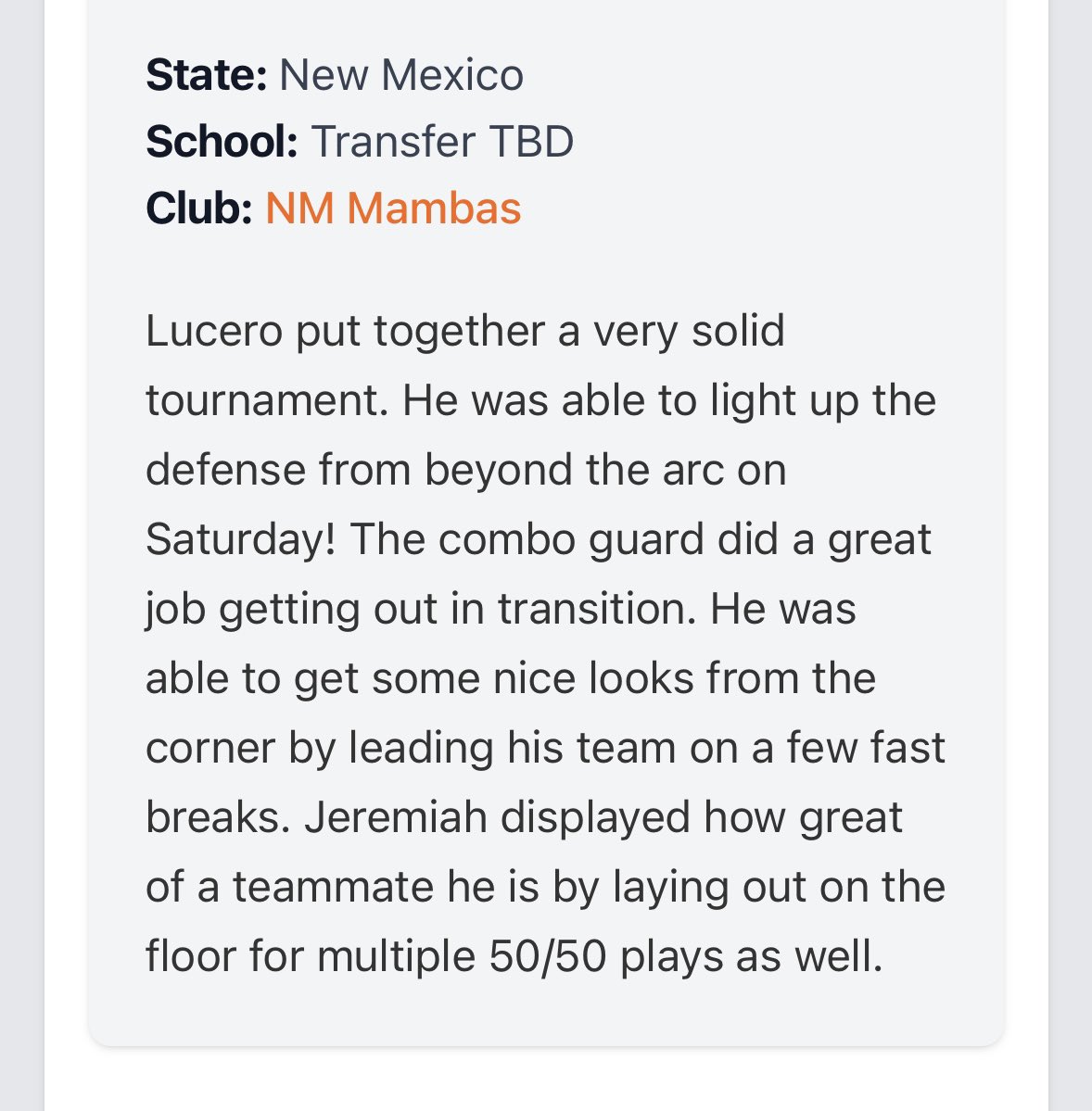 Jeremiah Lucero tweet media