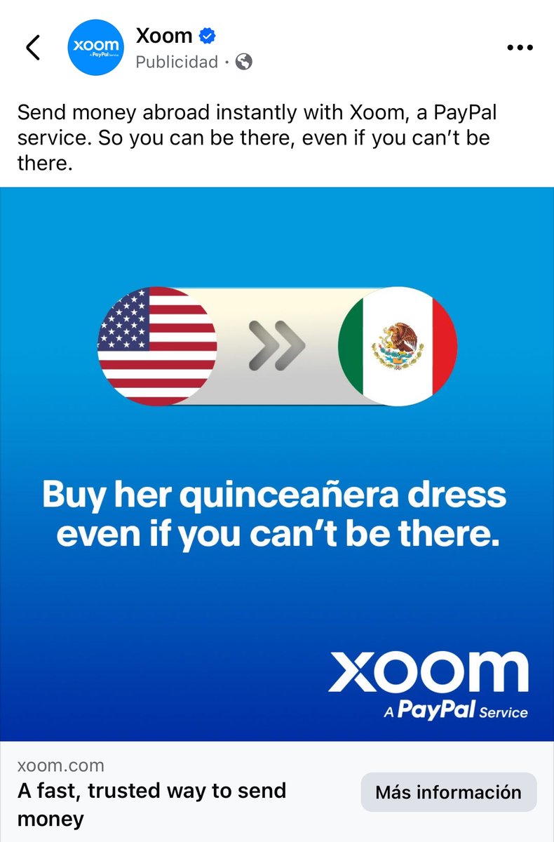 vidamixta's tweet photo. Anyone find this FB ad f’ed up given current ICE trafficking, ahem, enforcement? https://t.co/yn1nBtQF7W