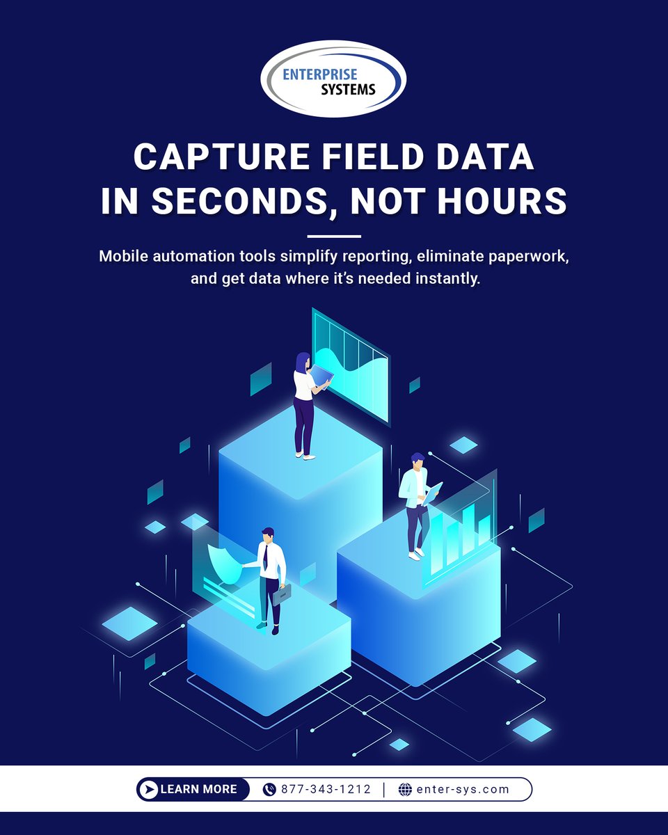 entersys's tweet image. Ditch paperwork. Capture field data instantly with mobile automation from Enterprise Systems.
#MobileAutomation #FieldData #SmartForms #DigitalWorkflow # Enterprise Systems #DataCapture #RemoteWork #MobileSolutions #AutomationTools #EfficiencyTools #FieldOps #TechInTheField