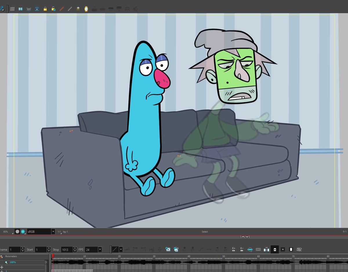 making another talky™ cartoon. 
its kinda like home movies mixed with rick and morty meets bobs burgers crossovered with smiling friends meets