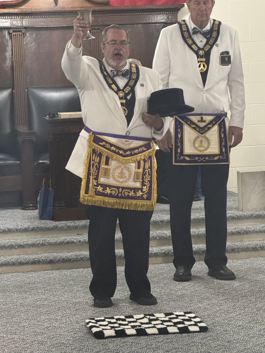 INFreemasons's tweet photo. Earlier today, the Grand Lodge of Indiana helped Jay Lodge #87 celebrated their 175th anniversary with a Rededication to the purposes of Freemasonry! 

Afterward, a wonderful meal and community event was enjoyed by all. #FollowMeToFreemasonry https://t.co/ixuNbE0sGt