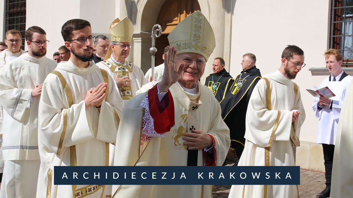 ArchKrakowska's tweet image. Dzisiaj 7⃣6️⃣. urodziny
obchodzi abp Marek Jędraszewski 🎂
_____
Księże Arcybiskupie, w tym wyjątkowym dniu życzymy
zdrowia, radości, wielu łask Bożych oraz opieki św.
Jana Pawła II i Maryi, matki naszego Zbawiciela! 💐