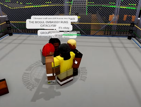 b8pez's tweet photo. WAR HAS JUST BEGUN!

THE MOGULS STAND TALL, NO BACKING DOWN NOW...

Hurt Syndicate &amp; Hierarchy, IT'S OUR HOUSE.

#OPRWBacklash #WhosHouse #MOGULEMBASSY

[@OPRW_ROBLOX] https://t.co/uiiYZQ9xsR