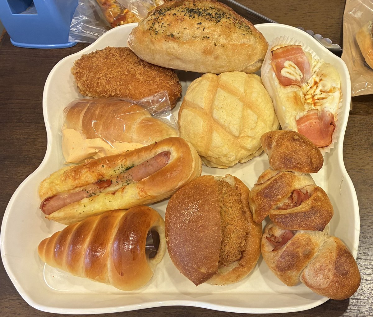 おはようございます🌞
日曜朝パン🍞