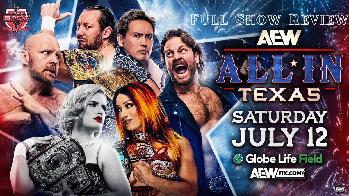 🔴 LIVE after the pay-per-view join us for All In Texas Full Show Review &amp; Results | Can Hangman Page Save AEW? #AEWAllInTexas #AEWAllInTexas2025 #AEW #AEWAllIn #JonMoxley #AdamHangmanPage #Texas 

youtube.com/live/T20mDWEQF…