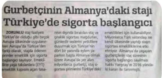 Avrupa’da yapılan StajÇıraklık başlangıç tarihi kabul edilirken Türkiye’de yapılanlar kabul edilmiyor. Bu çifte standarda son verilsin istiyoruz.
<a href="/RTErdogan/">Recep Tayyip Erdoğan</a>
<a href="/Akparti/">AK Parti</a>
<a href="/efkanala/">Efkan Âlâ</a>

Bizi Nezaman Duyacaksınız
#StajyerÇırakKızılcahamamdanÇözümBekliyor