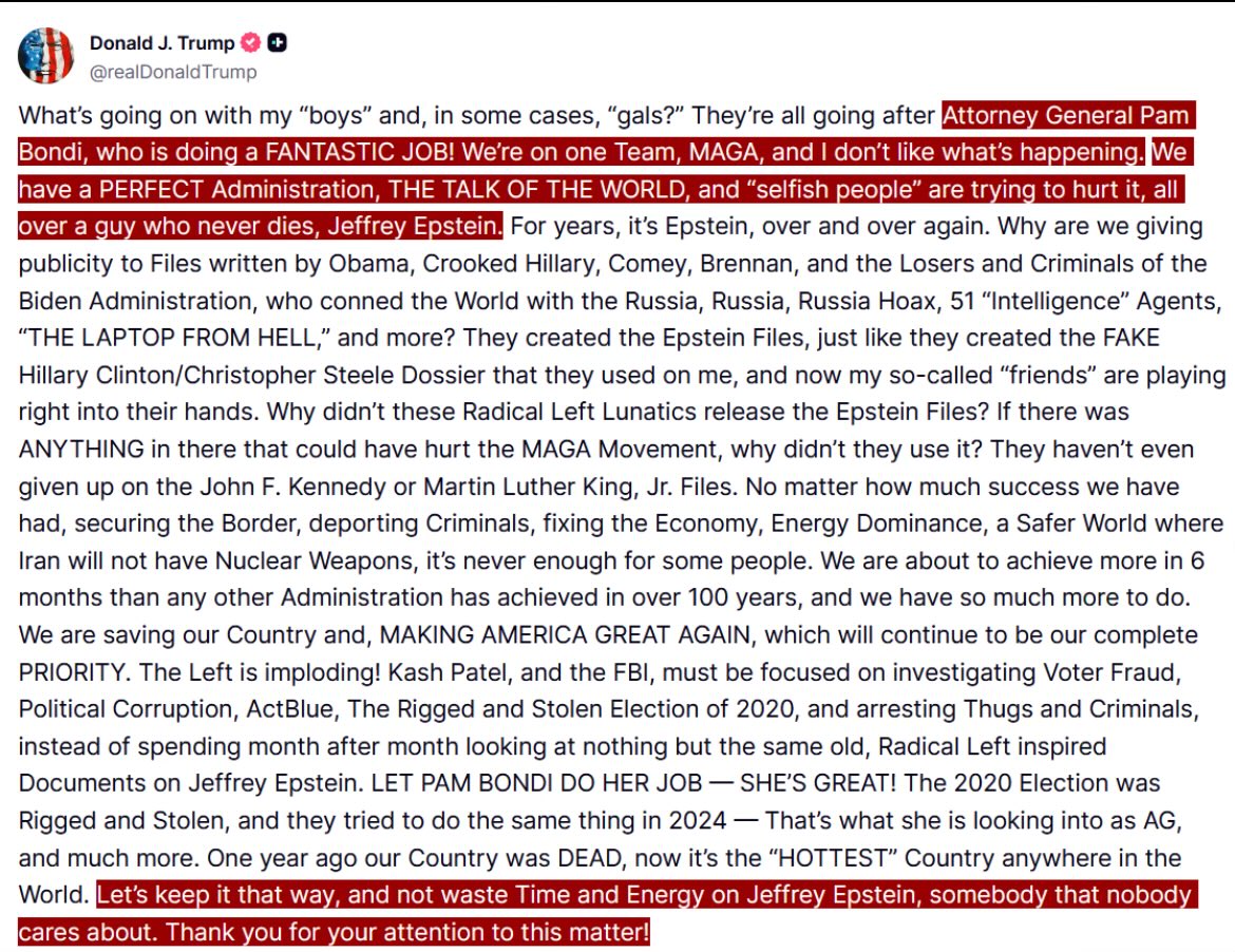 SaltyCracker9's tweet image. Nobody is going to shut up about Epstein. Why is Maxwell in prison if there aren’t any clients?