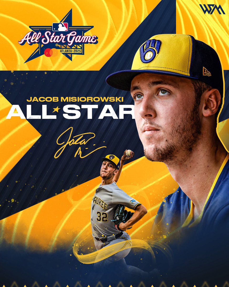 WSM_Baseball's tweet image. The Rook is heading to his first @MLB All-Star Game! ⭐️ @Jmisiorowski9
#TeamWSM