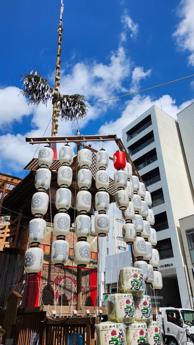 祇園祭: 長刀鉾の粽を巡る長蛇の列